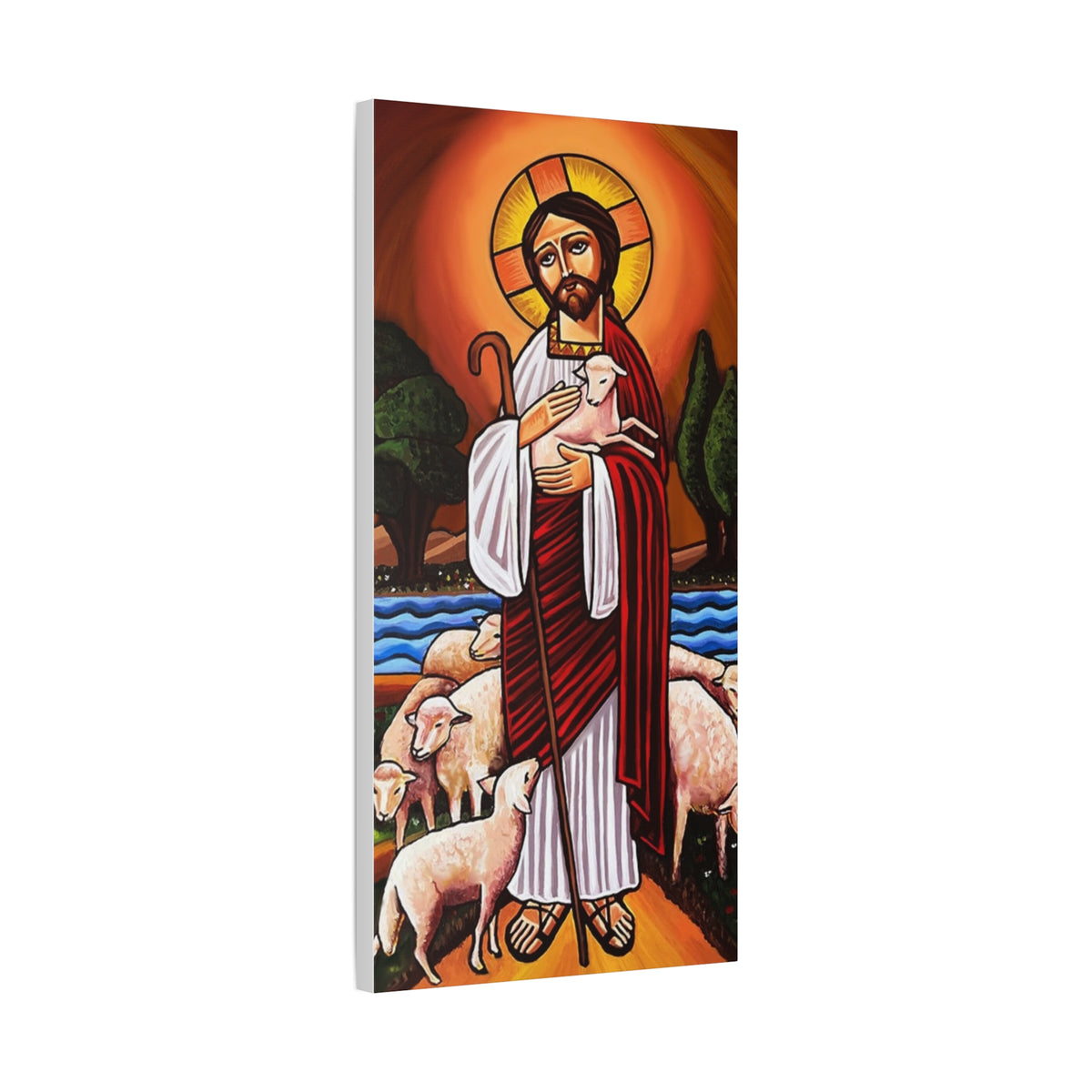 The Good Shepherd Christian Canvas