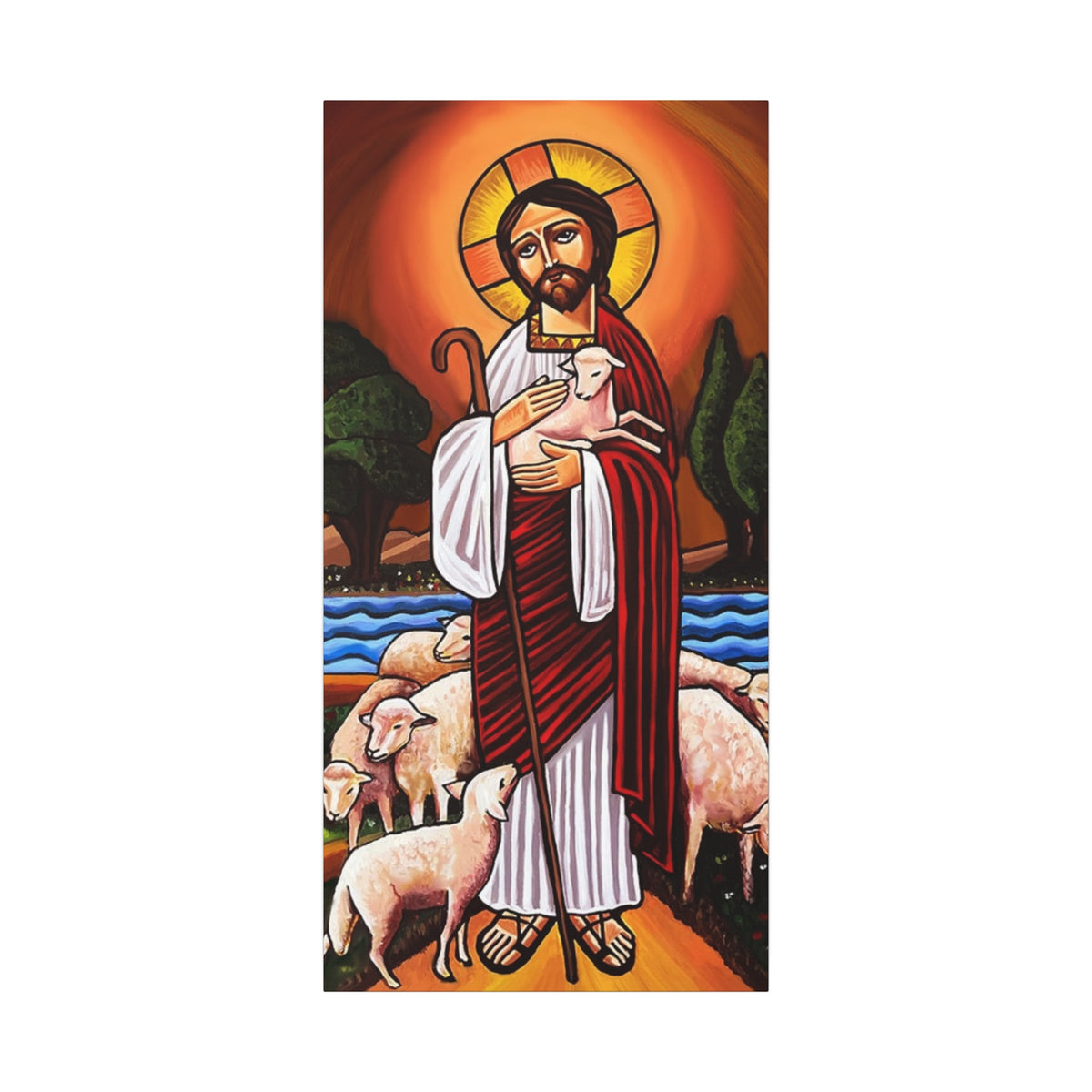 The Good Shepherd Christian Canvas