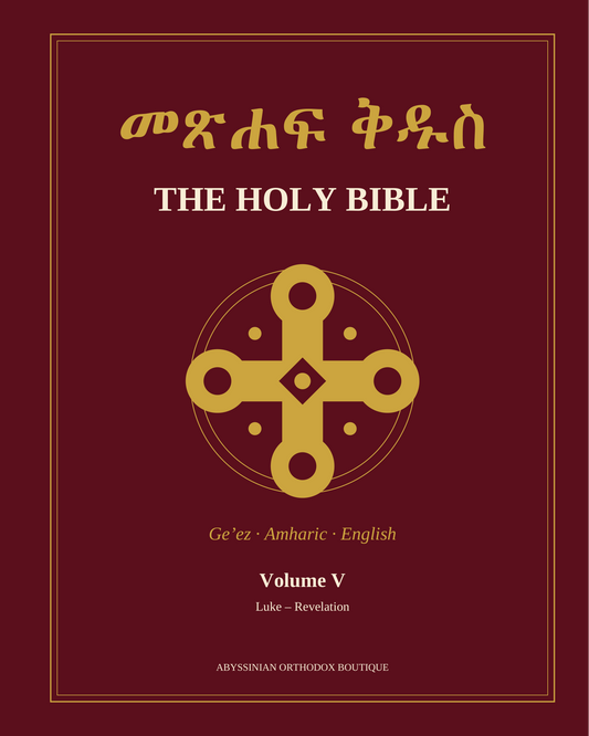 The Holy Bible Volume V full cover
